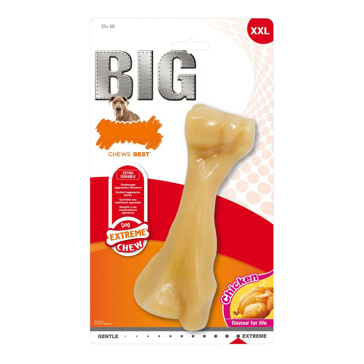 NYLABONE Power Chew Jouet à mâcher pour chien >23kg saveur poulet