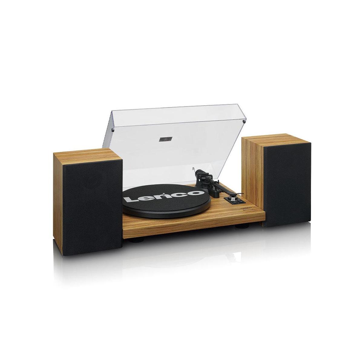 Joom Lenco Braun Ls-500Ok - Hifi-Plattenspieler Mit Lautsprecherset, - Image 3