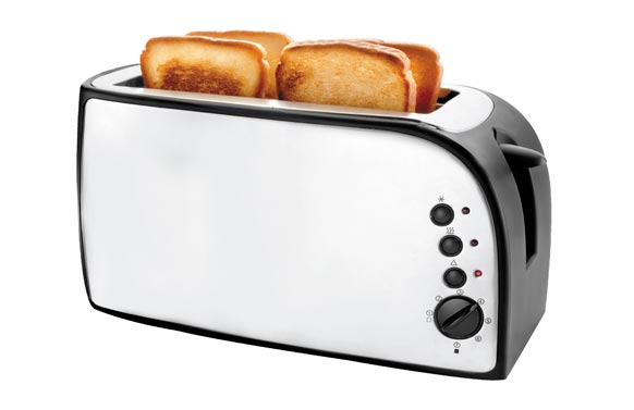 Lacor Schwarz/Silber 69260, Toaster, - Bild 4
