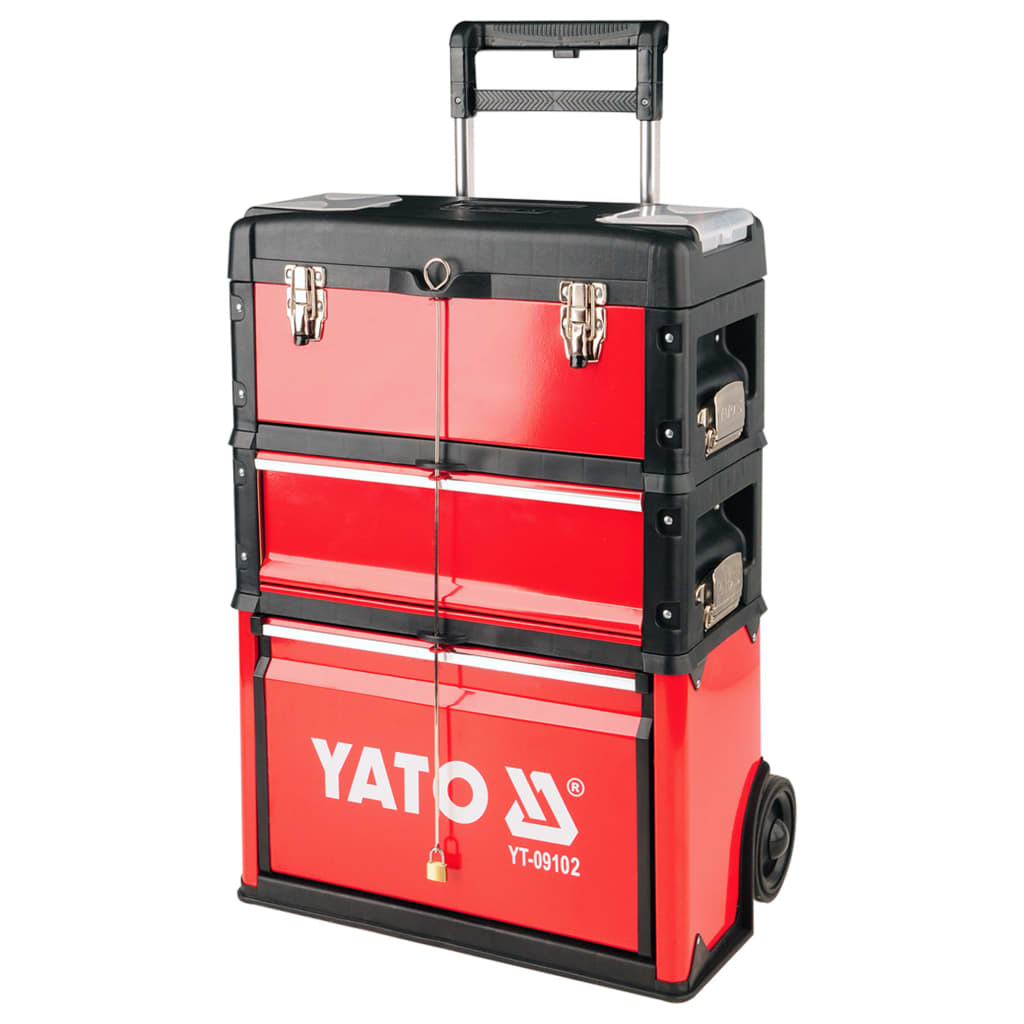 YATO Werkzeugwagen 3-teilig 09102 - Bild 2