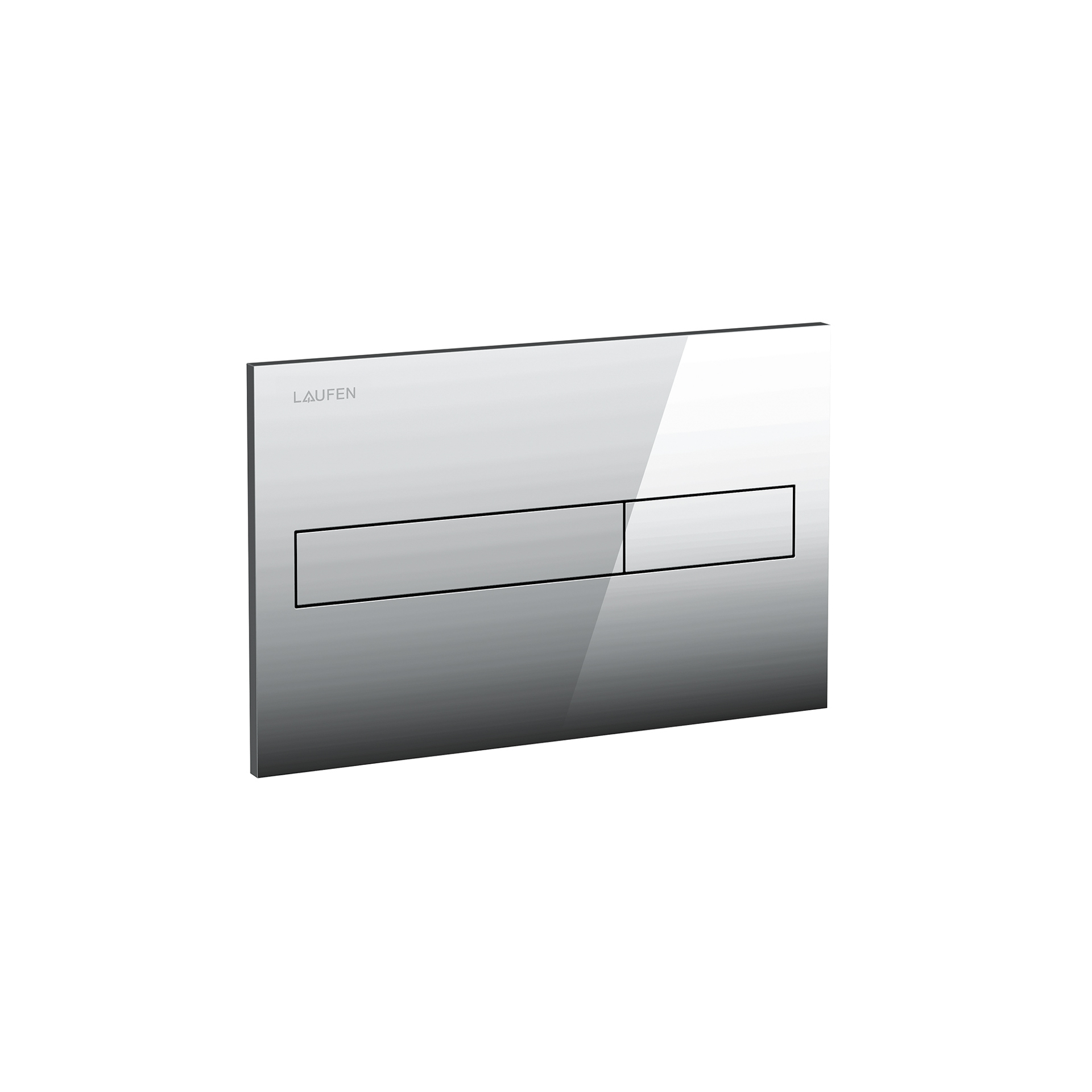 Laufen Lis Drückerplatte Aw1, 250X160 Dual-Flush Chrom, H8956610040001 H8956610040001 - Bild 4