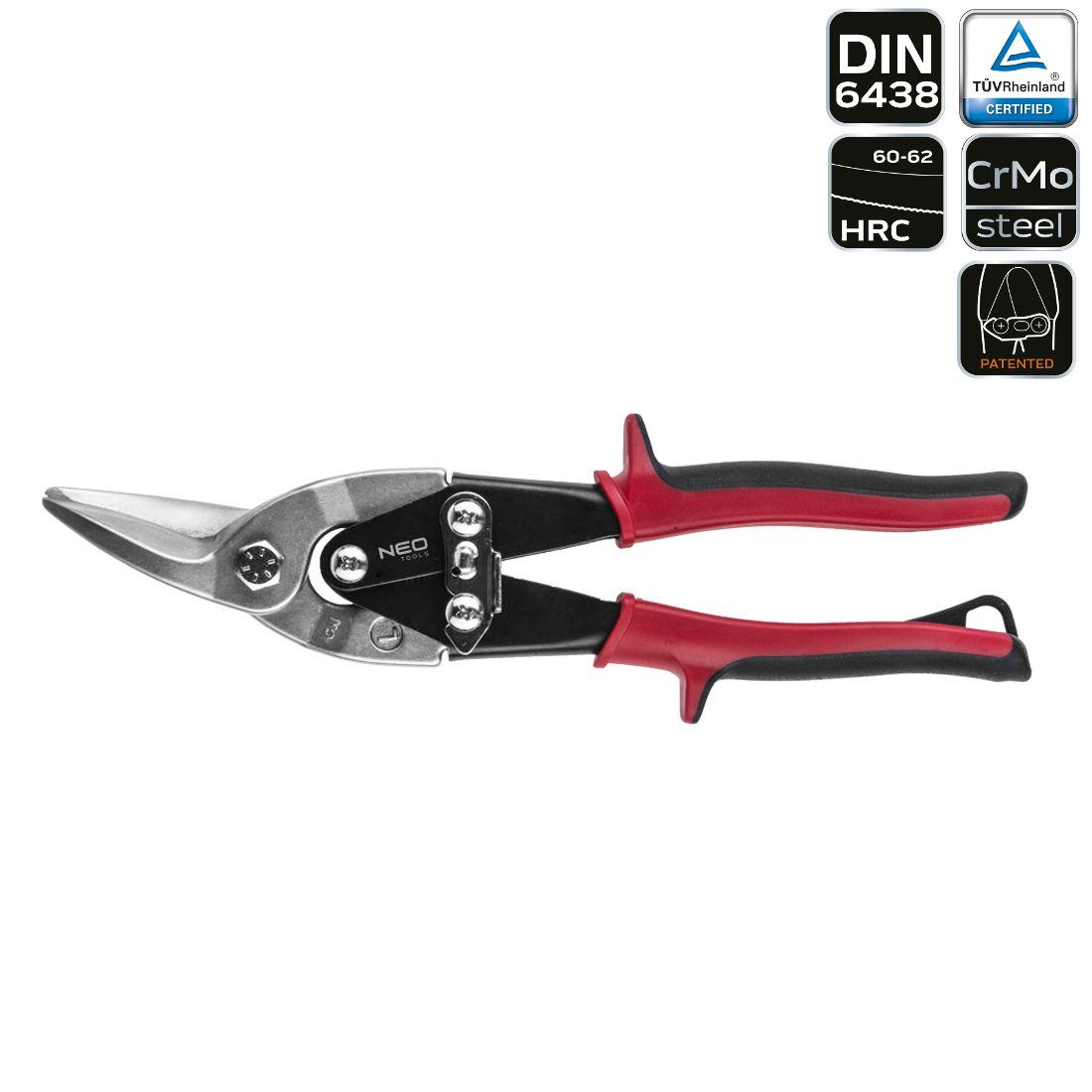 Neo Blechschere 250 Mm, Links 5907558400625