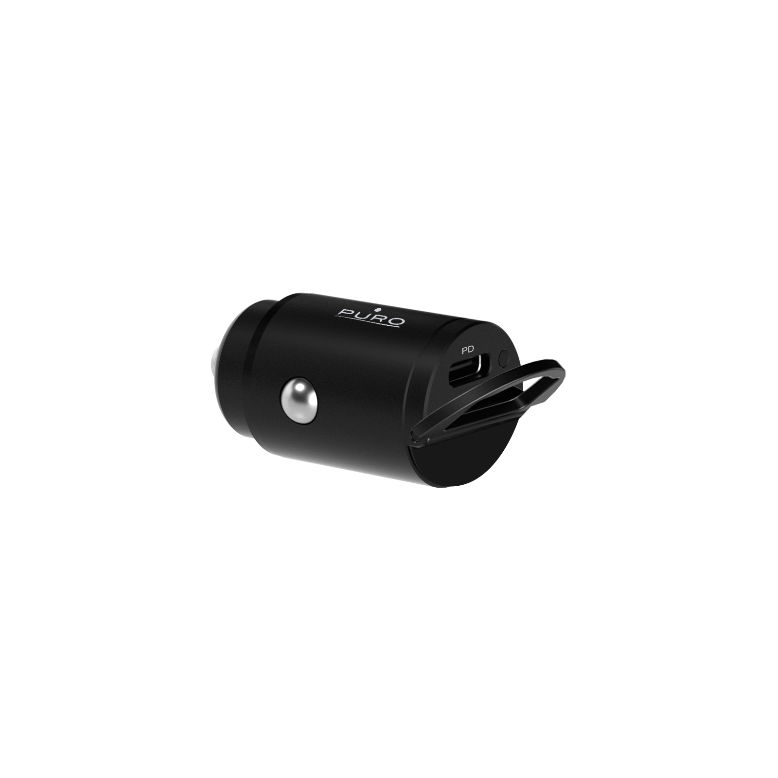 Puro Mini 20W USB-C Car Charger - Black - Bild 4
