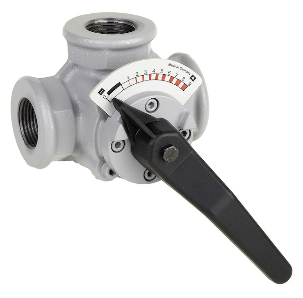 Resideo Miscelatore A Tre Vie Filettato Dr Gg 20, Grigio, Pn 6, Ad ...