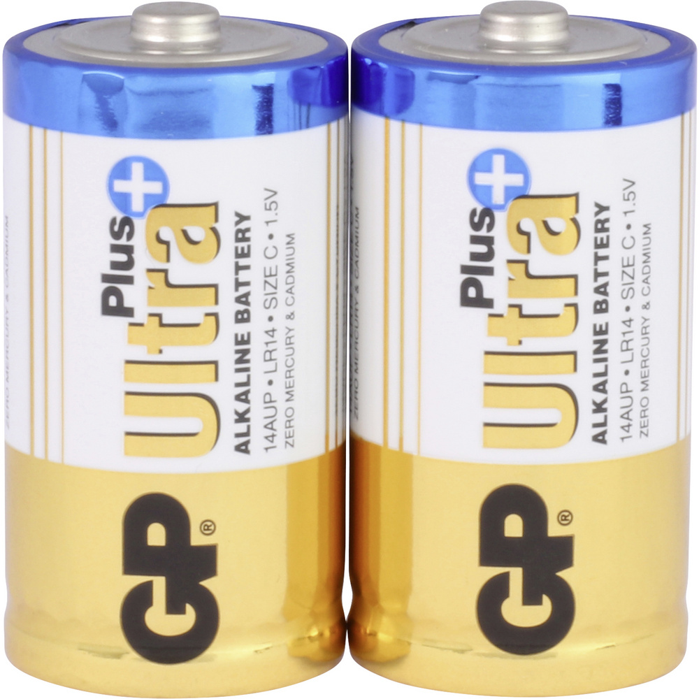 Gp Batteries Gp Ultra Baby (C)-Batterie Alkali-Mangan 1.5 V 2 St.