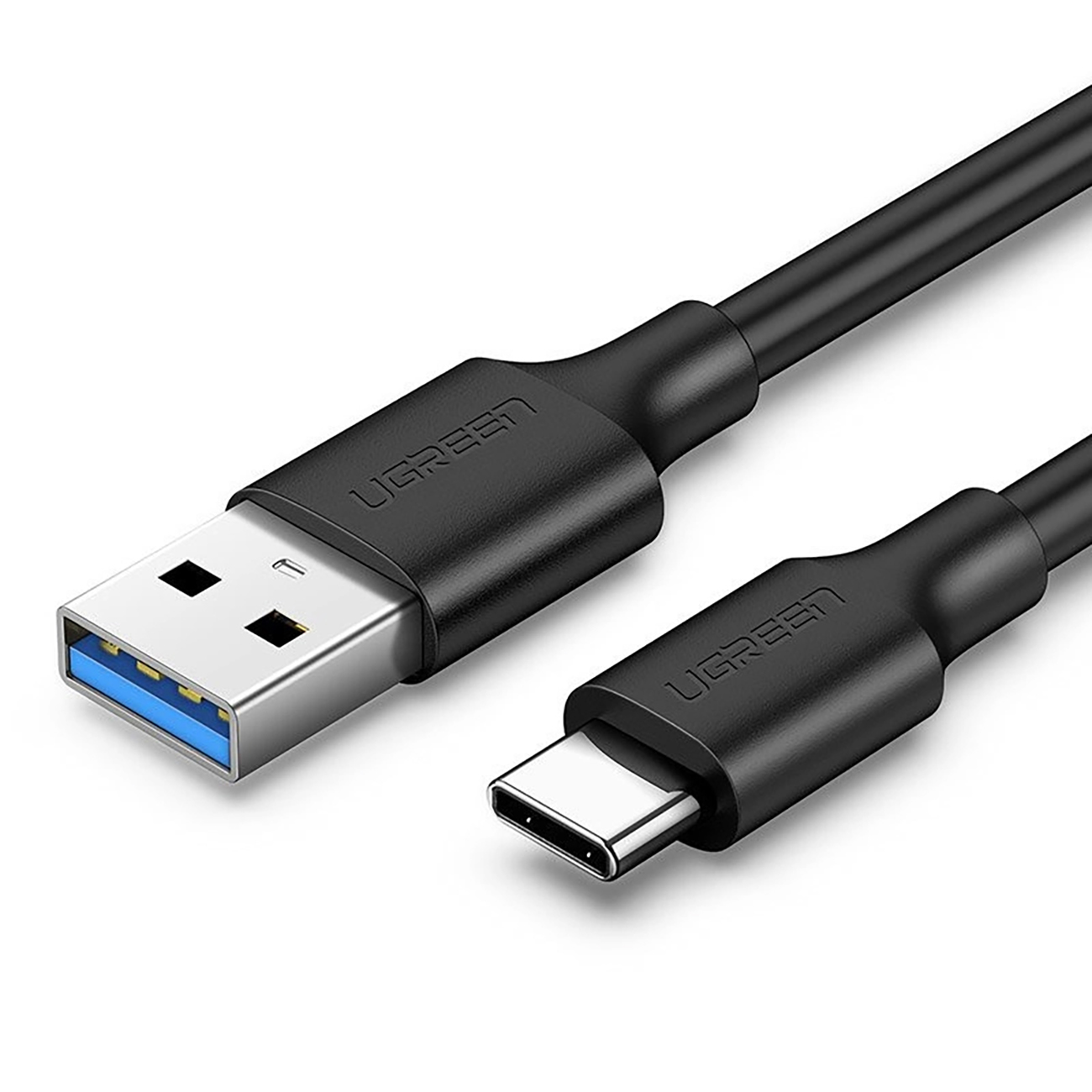 Schwarz Kabel Usb-A 3.0 - Usb-C 3A 0,5M - Bild 4