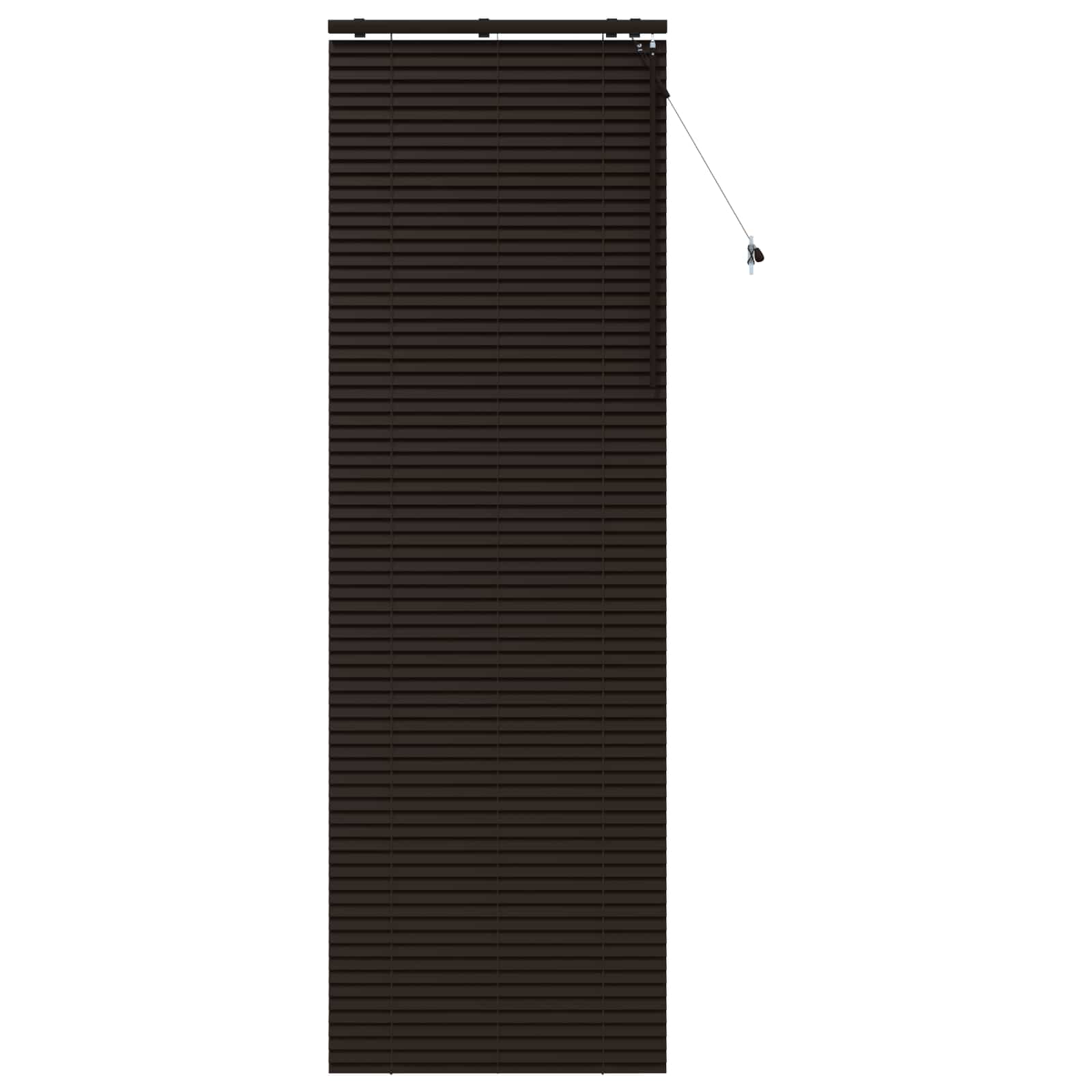Vidaxl Dunkelbraun Venetian Blind Dark Brown 90 X 250 Cm 35 Mm
