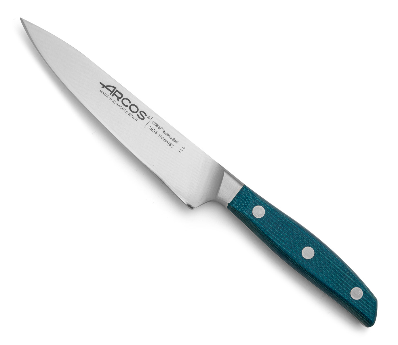 Arcos Blau Küchenmesser Brooklyn 15 Cm Nitrum Edelstahl Ergonomisch