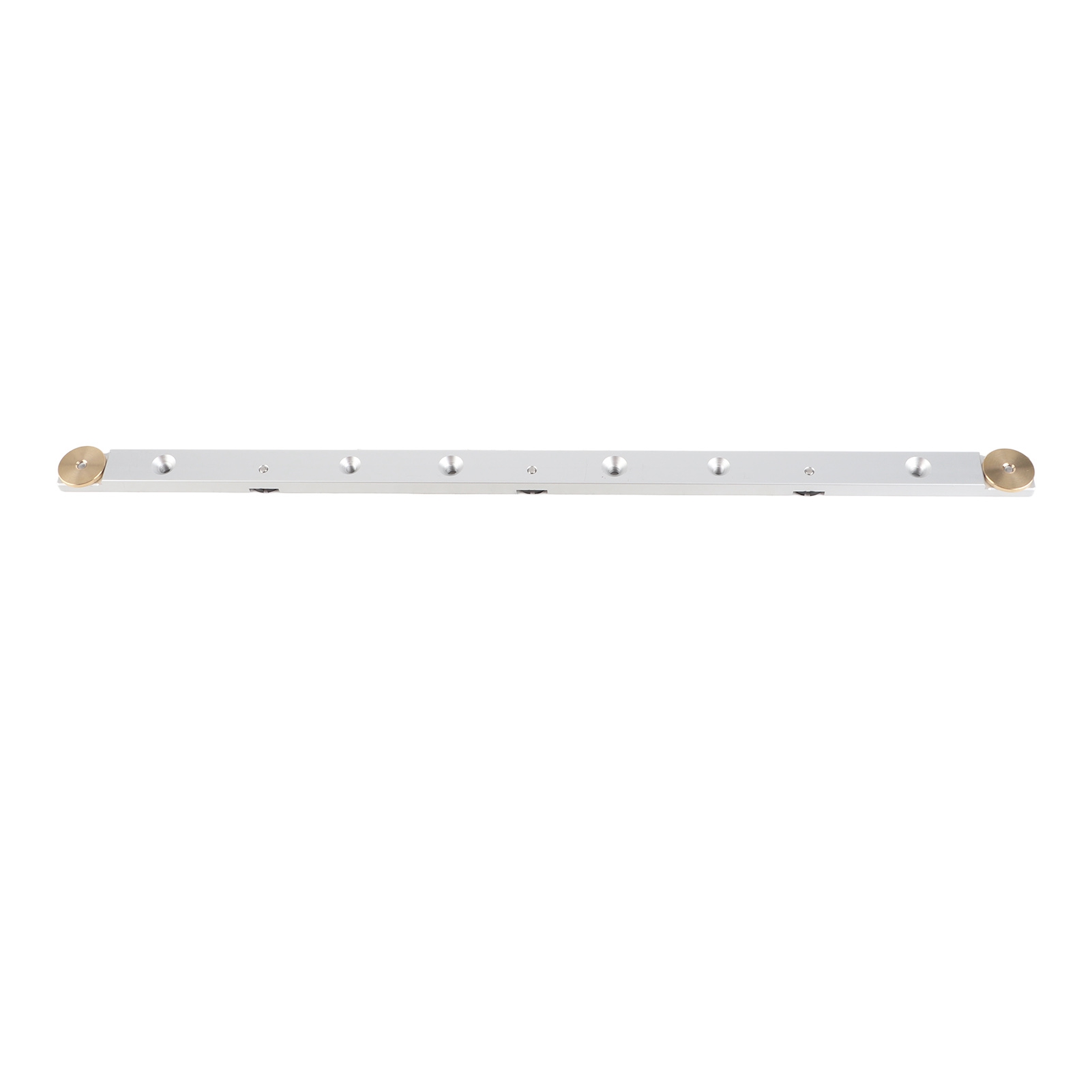 Barre de guidage en alliage d'aluminium pour scie circulaire, 450 mm, glissière réglable inox