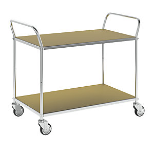 Carrello A Ripiani Esd 4 Rotelle Pivottanti 2 - Kongamek KONGAMEK