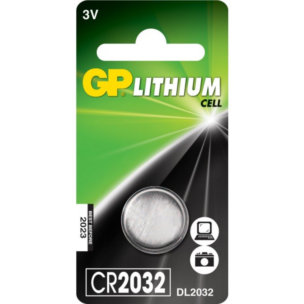 GP CR2032 Lithium Knopfzelle 3V - Bild 3