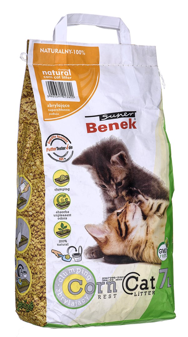 Super Benek Corn Cat Natural - Sparpaket: 3 x 7 l (ca. 13,2 kg) - Image 6