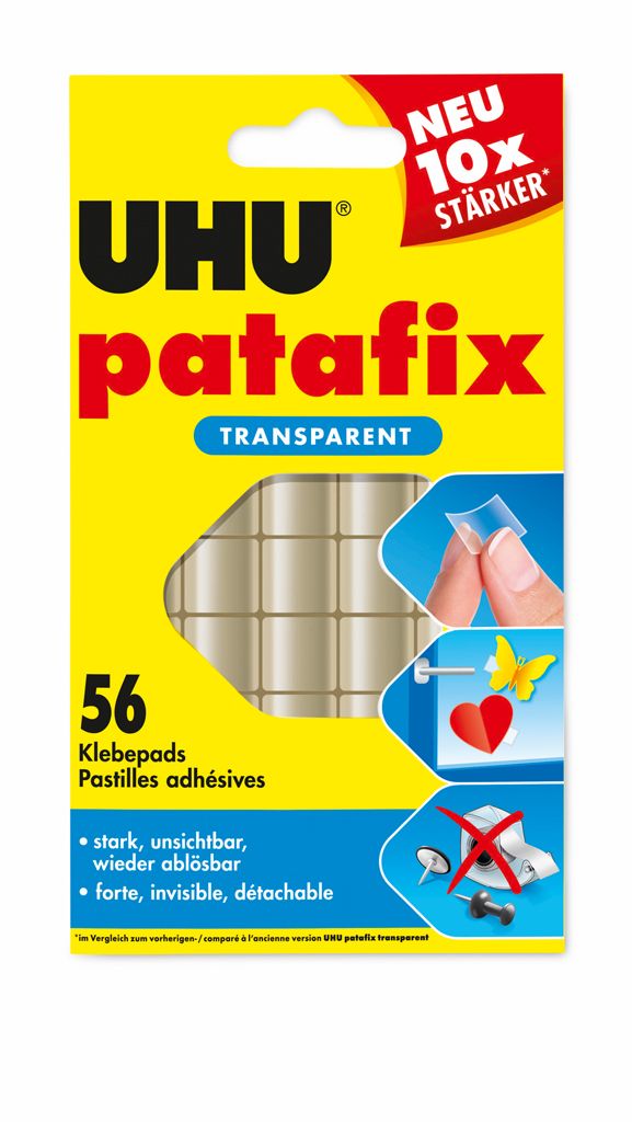 UHU patafix transparent 56 Klebepads - Image 10