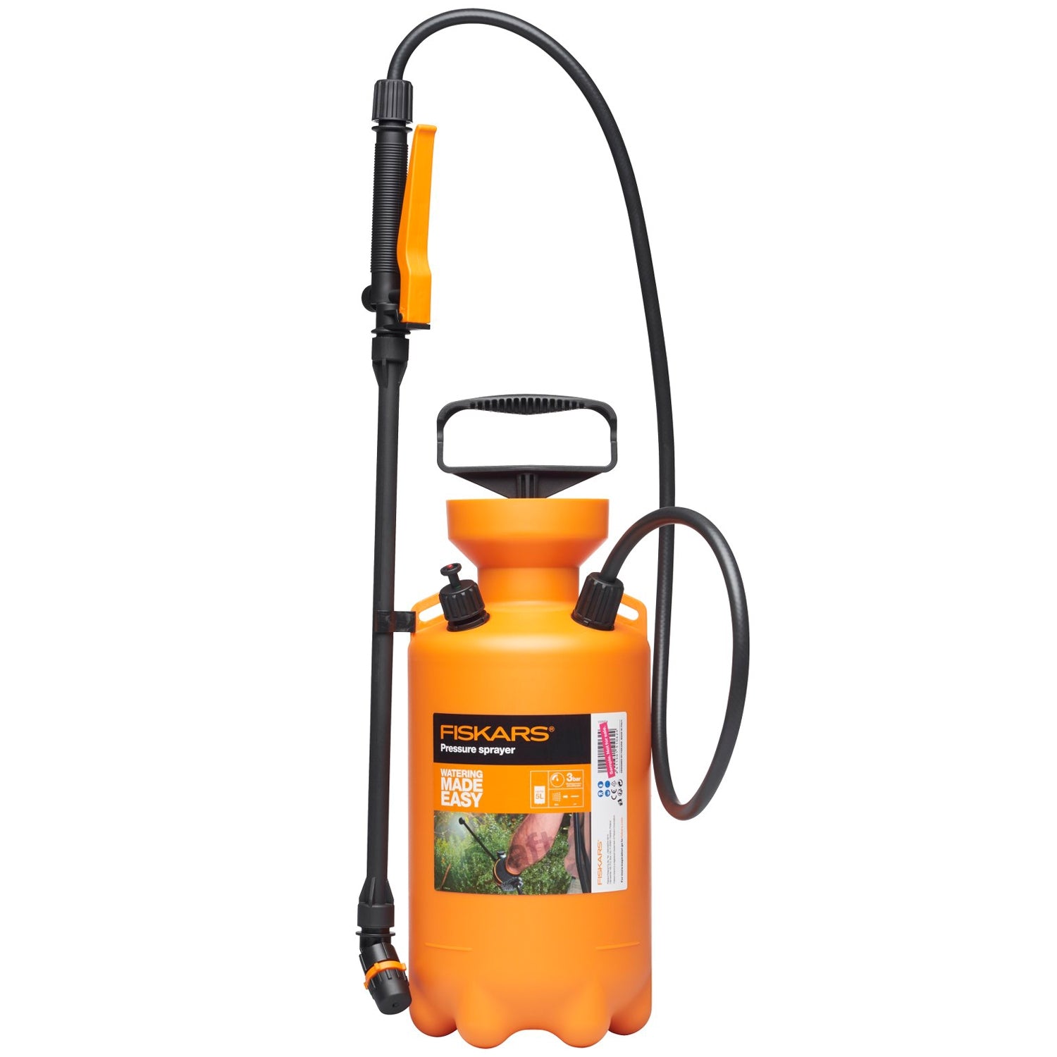 Fiskars Drucksprüher 5 L Mit Sicherheitsventil Und Verstellbarem Sprühkopf, Bewässern & Düngen - Image 7