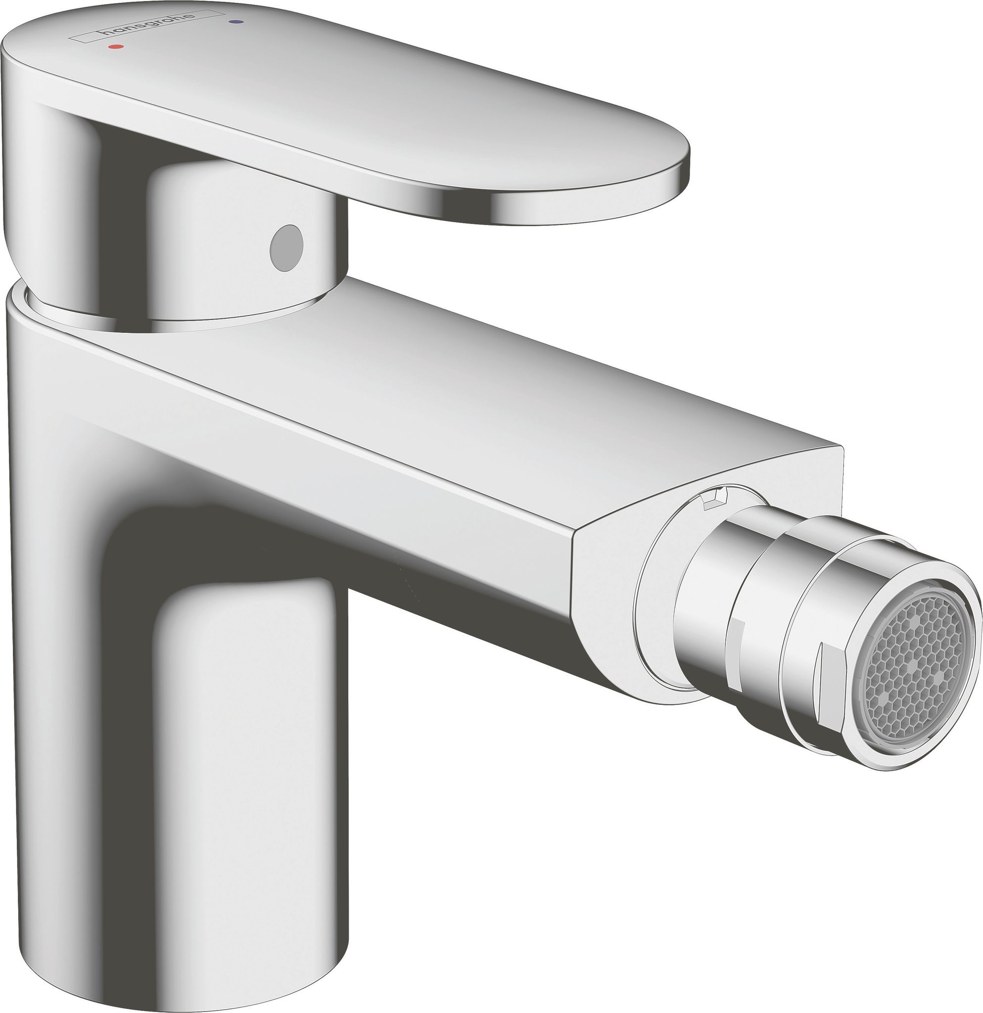 Hansgrohe Silber Bidetarmatur, Hg Einhebel-Bidetmischer Vernis Blend M Zugstangen-Ablaufgarnitur 1 1/4Zoll Ch - Image 6