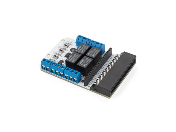 Velleman Weiß 4-Kanal Relaismodul Für Microbit®