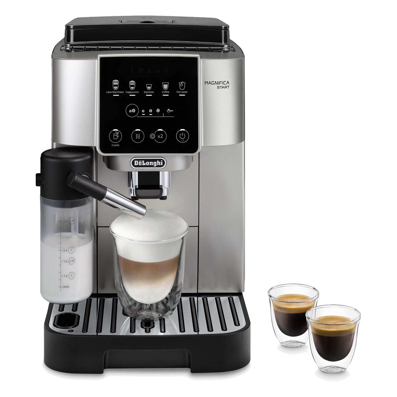 Delonghi Schwarz Kaffeevollautomat "Start Milk Ecam220.80.sb Milchkaraffe Inklusive Perfekter Cappuccino" Für Cremigen Barista-Milchschaum – Auch Für Pflanzliche Alternativen von Baur - Bild 13