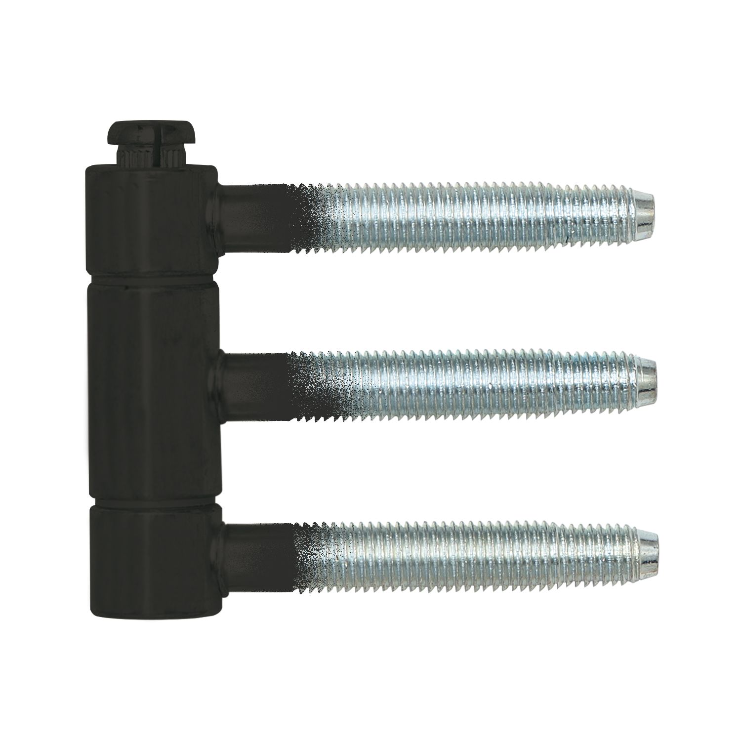 Sfs Schwarz Türband, Einbohrband (Steckband) 3-Teilig, Ø 18Mm Höhe 61 Mm Stahl - Bild 3