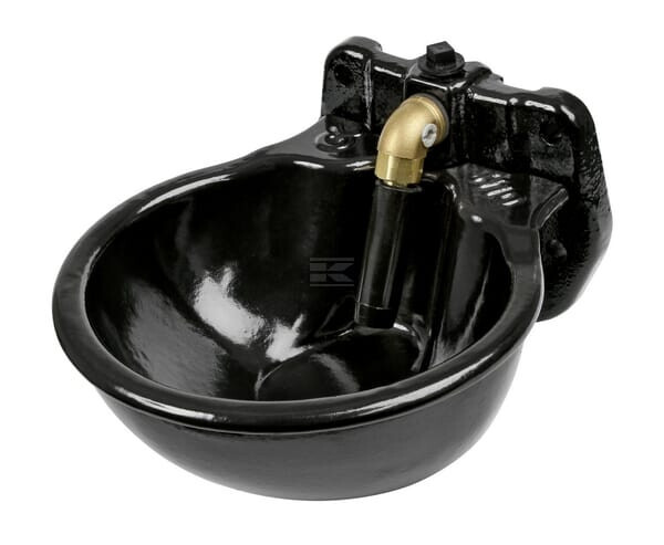 Kerbl Abbeveratoio Moderno Nero 1,6 L Riscaldato