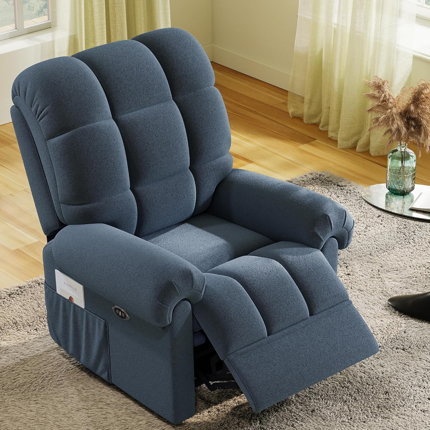 Keepbuying - Fauteuil Relax Électrique Avec Repose-pieds,chaise Salon