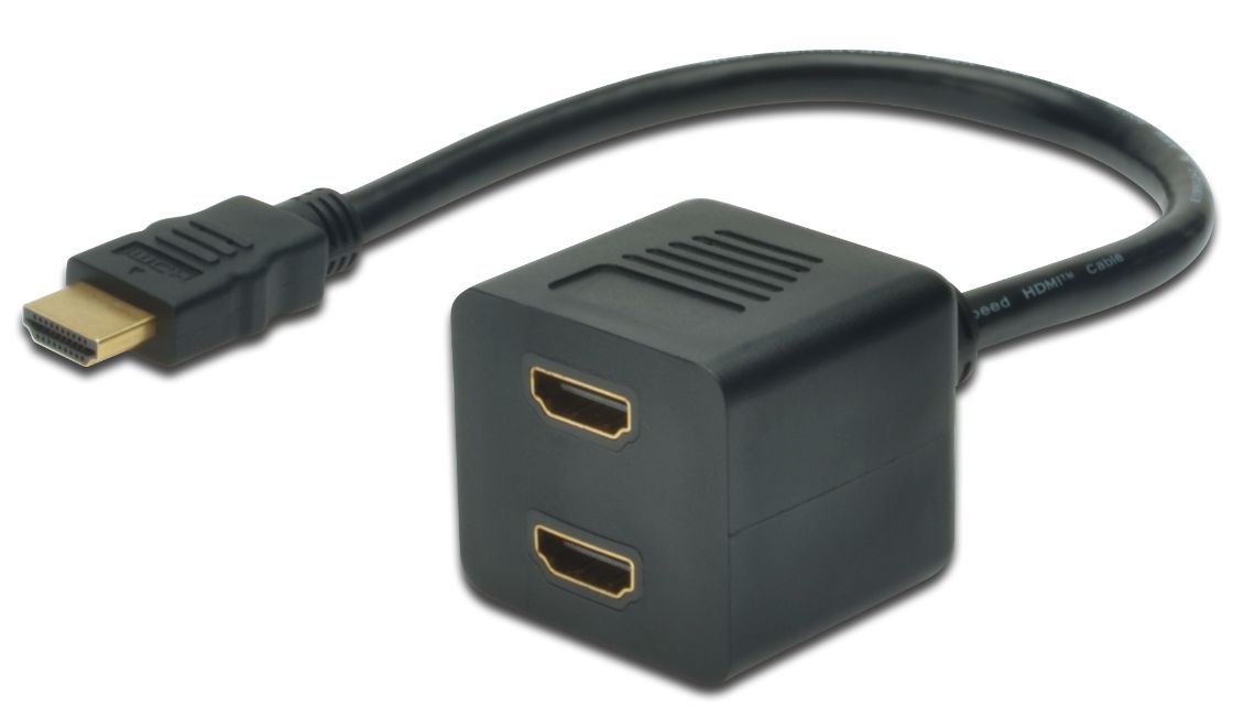 MicroConnect HDMI – HDMI (0.20 m), Videokabel, Schwarz - Bild 2