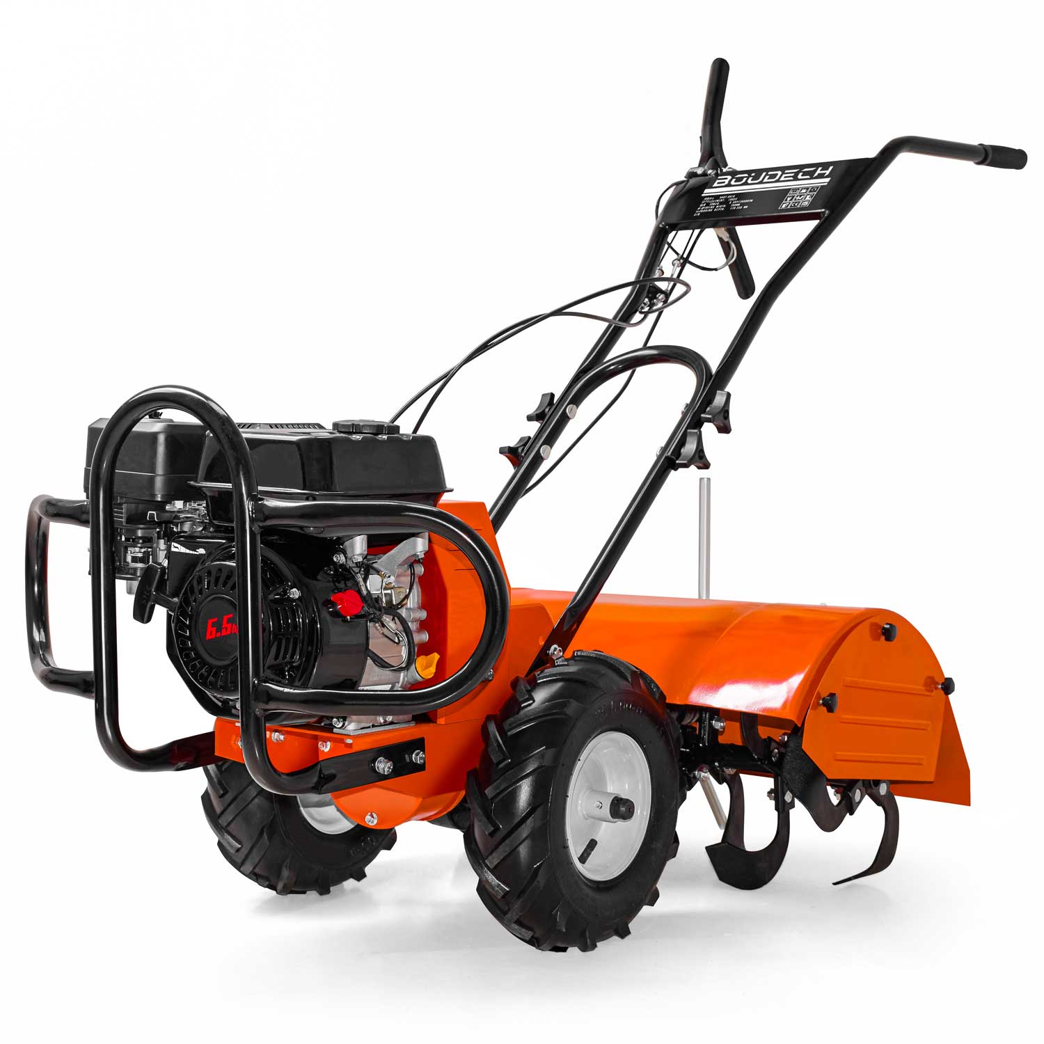 Motocoltivatore A Scoppio 196cc Ampiezza Taglio 70cm Super Potente Cer BOUDECH