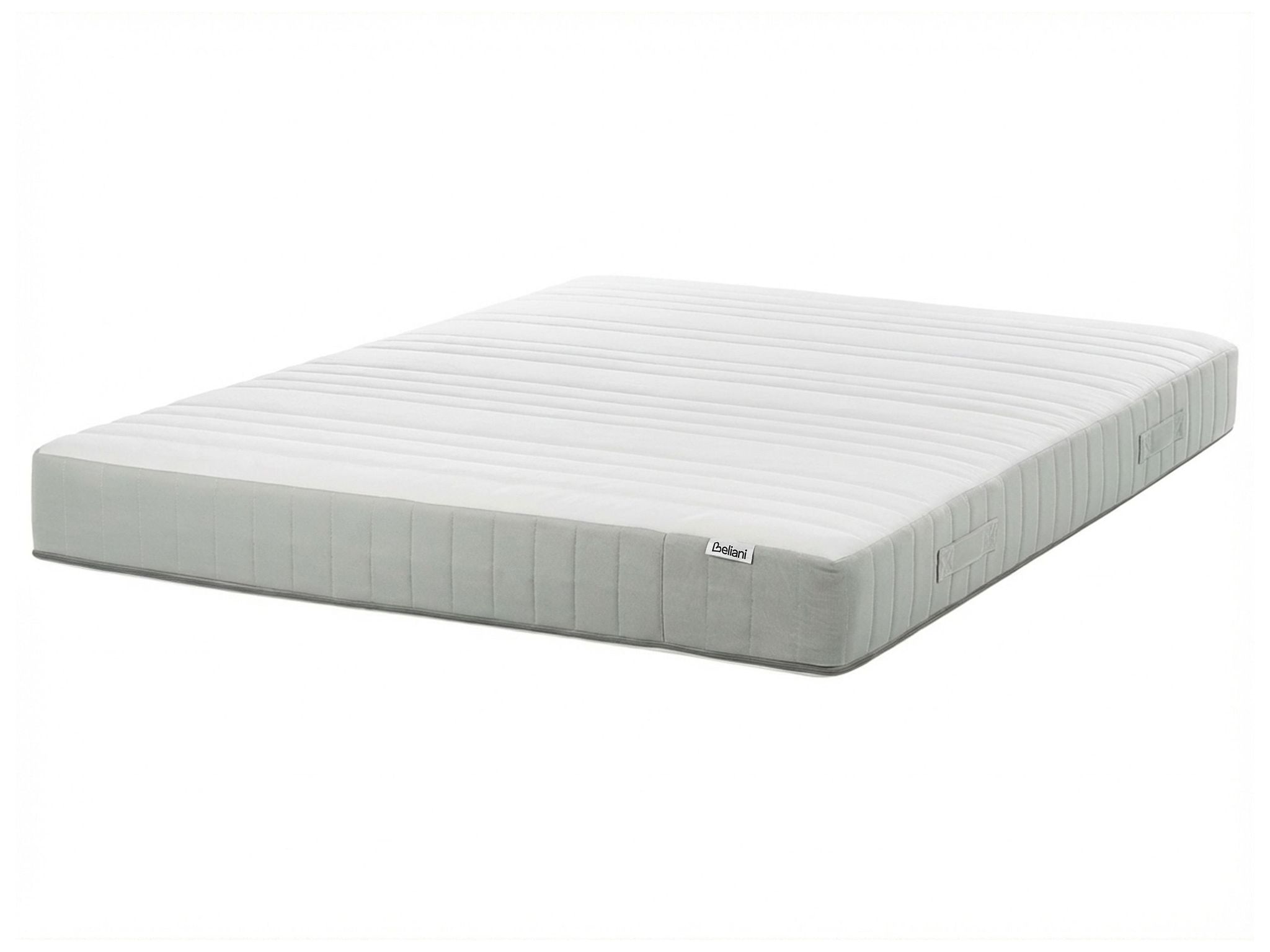 Beliani - Eu King Size Pocket Sprung Mattress With Handles 5ft3 Hard Firm Removable Cover 7-zone Roomy