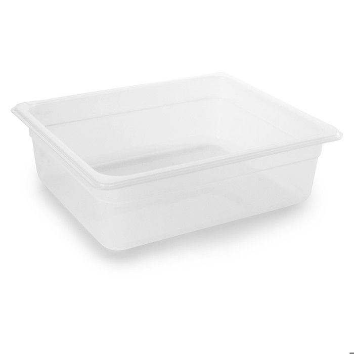 LACOR 66220H Polypropylene GN-Behälter1/2 265 x 325 x 200 mm | Langlebiges Profi-Utensil; entwickelt für optimale Leistung und schnelle, unkomplizierte Reinigung in der Spülmaschine - Bild 5