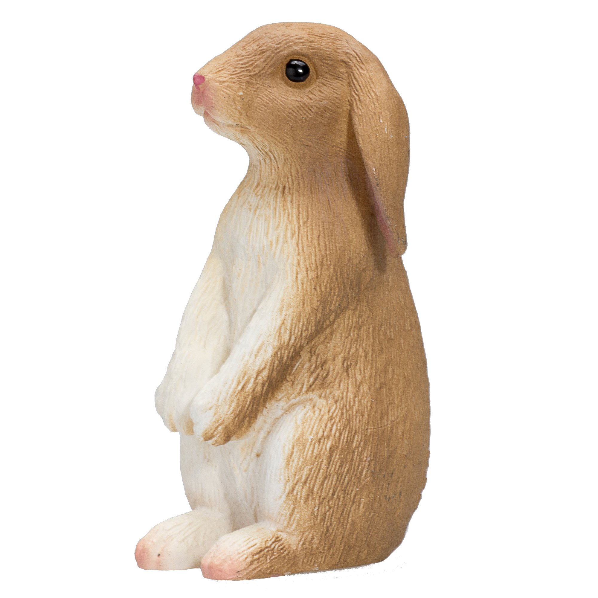 Hase Sitzender Wildleben Spielzeug Figur 5 CM Höhe Circa Mojo Fun 387141 - Bild 4