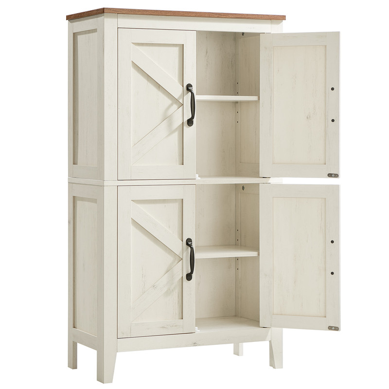 Vasagle – Buffet Haut Avec Portes Coulissantes – Armoire De Rangement