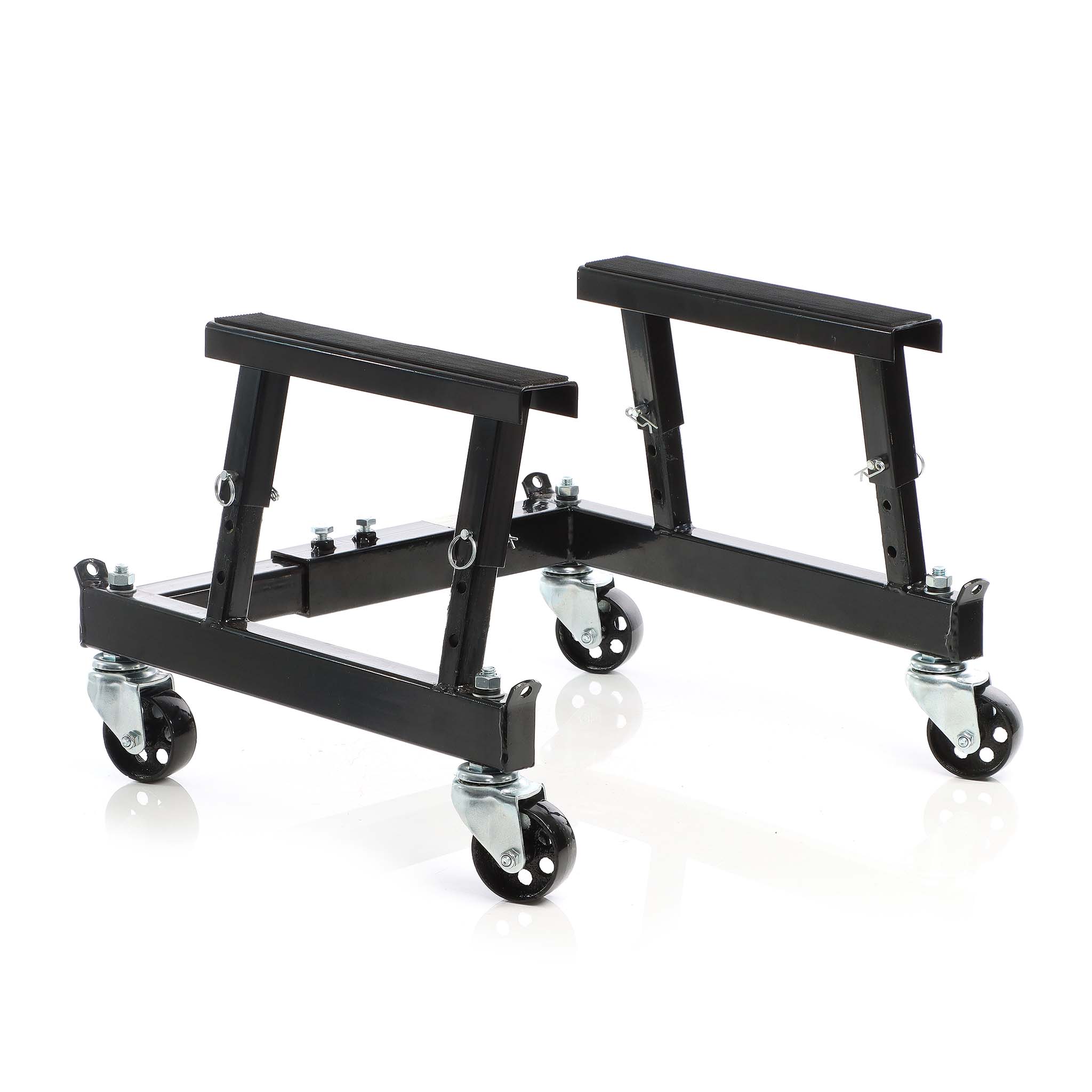 Wiltec Cavalletto Alzamoto A Rotelle, Max 680 Kg, Per Moto E Quad