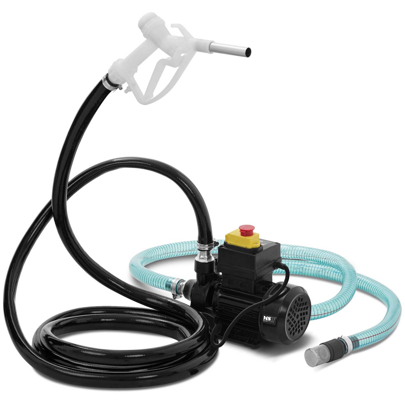 Msw - Dieselpumpe Selbstsaugend Heizölpumpe Ölpumpe Elektrisch Ölabsaugpumpe 40 L/min