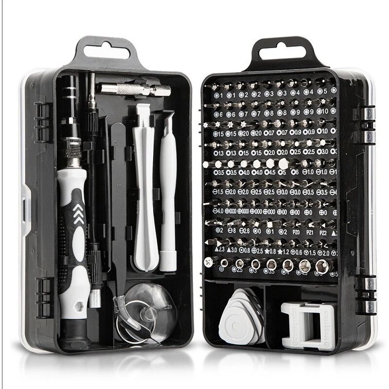 Kit Di Cacciaviti Di Precisione, Mini Kit Di Cacciaviti Magnetici, Set Di Strumenti Per La Riparazione Di Computer, Laptop, Telefono, Occhiali, Mac, Smartphone, Fai Da Te, Console Di Gioco, 120 In 1 N