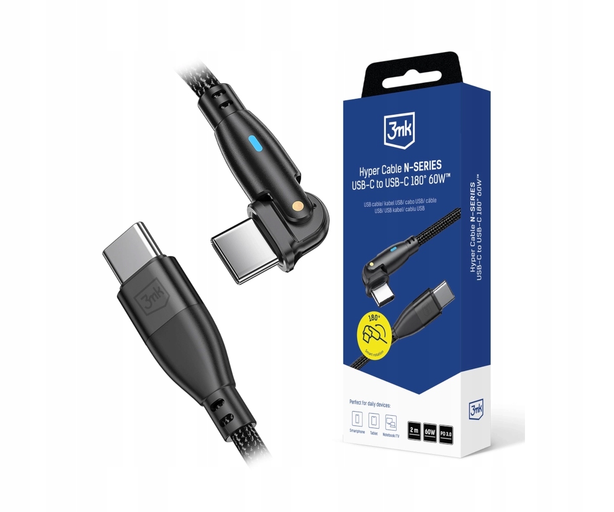 3mk Hyper Cable N-SERIES - USB-C cable - USB-C to USB-C - 2 m - Bild 6