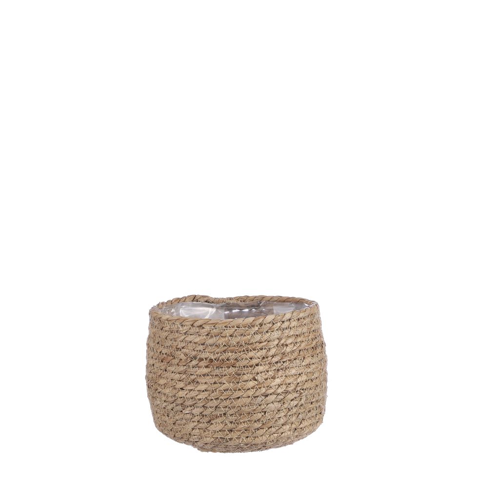 Mica Decorations Mica Dekorationskorb Jorck Braun, 15 X 18 Cm Deko-accessoires