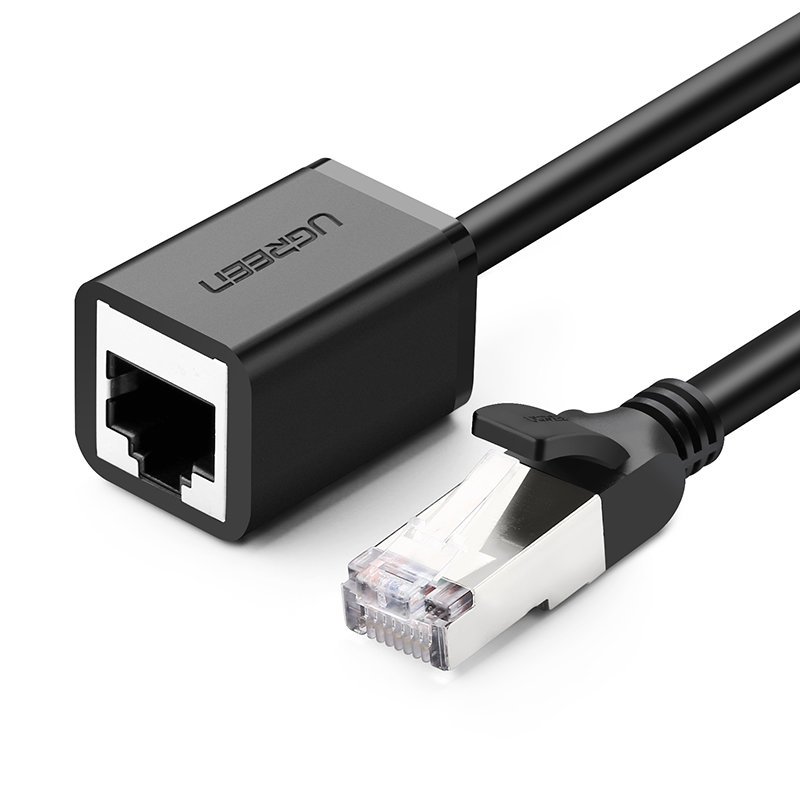UGREEN Ethernet-Verlängerungskabel RJ45, Kat. 6, FTP, mit Metallstecker 5m (schwarz) - Bild 4