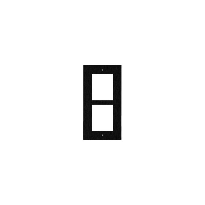 2N Schwarz Zubehör Gebäudesicherheit, Ip Verso Rahmen Für Up Gehäuse 2 Module - Image 3