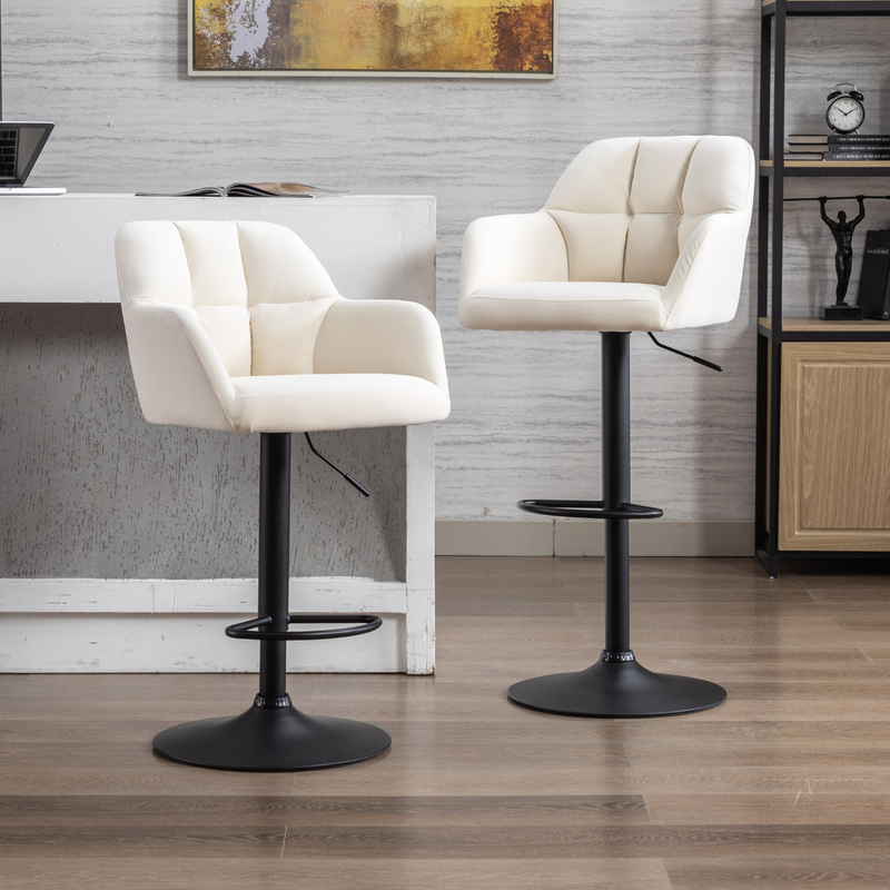 Wahson Office Chairs - Tabouret De Bar Réglable En Hauteur Lot De 2