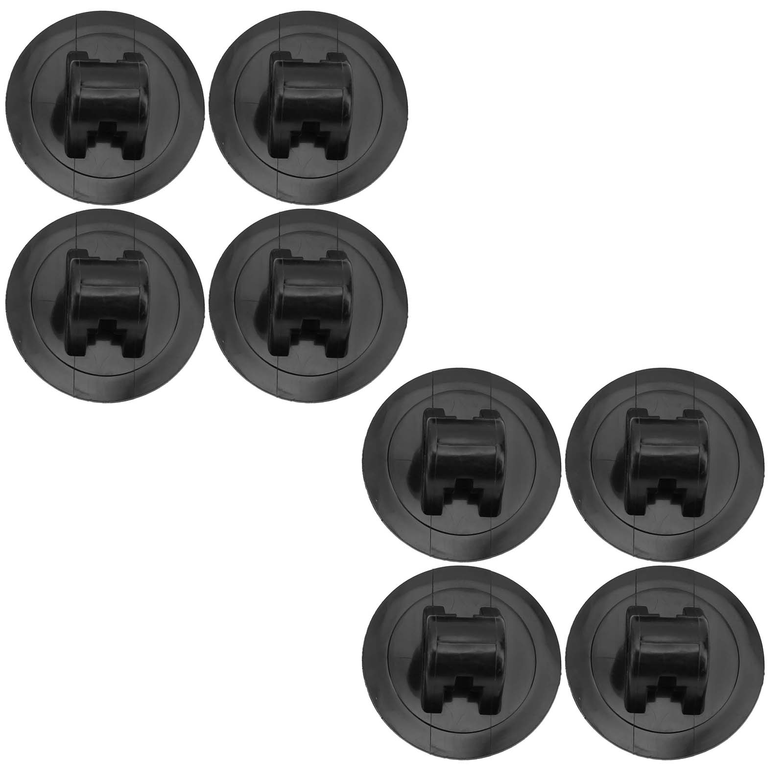 Attache de support pour moteur hors-bord en PVC, fixation 2 cm, lot de 2