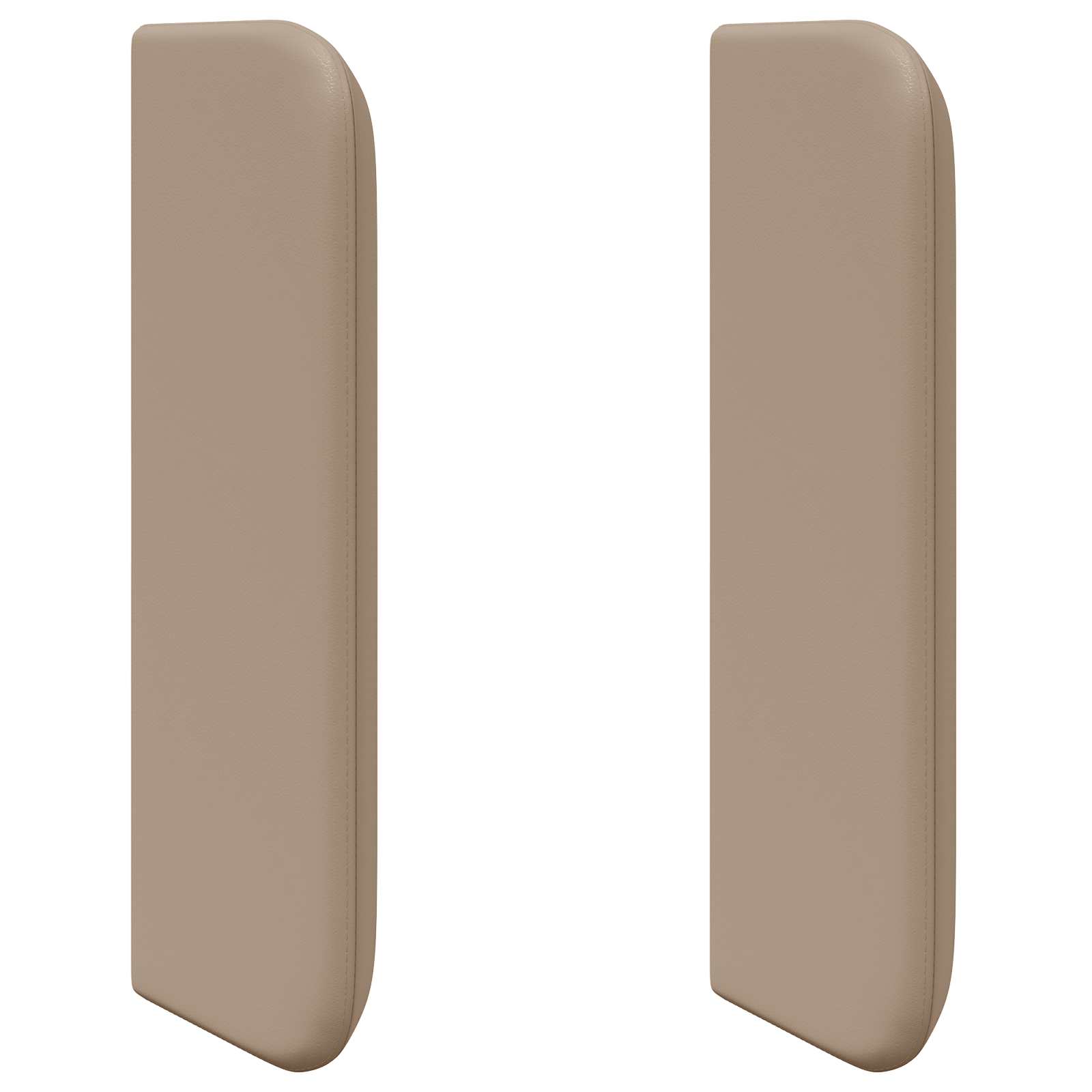 Headboard Ear Brown 40.5 X 40.5 X 4 Cm Pvc Vidaxl