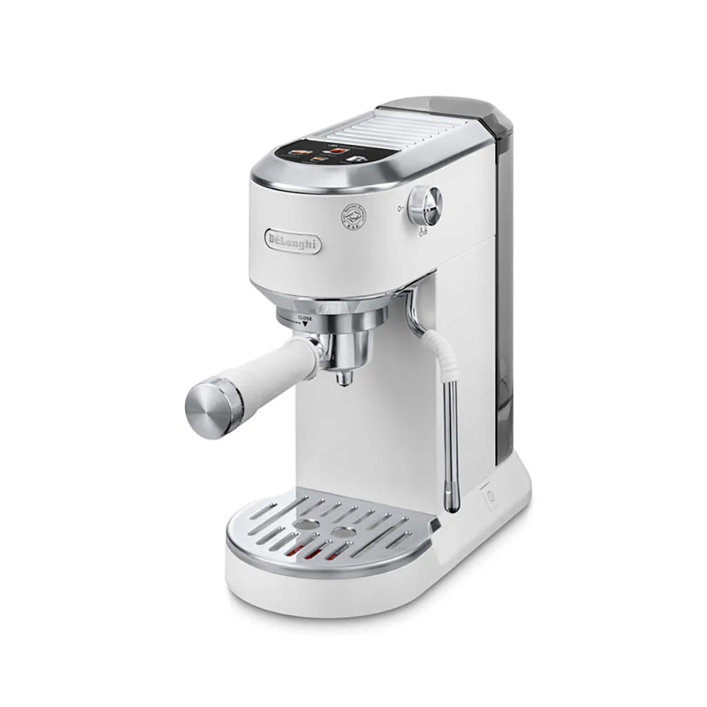 Delonghi Weiss Siebträgermaschine Dedica Duo Ec890.wi 1,1L 15 Bar Weiß Mit Milchaufschäumer - Bild 10