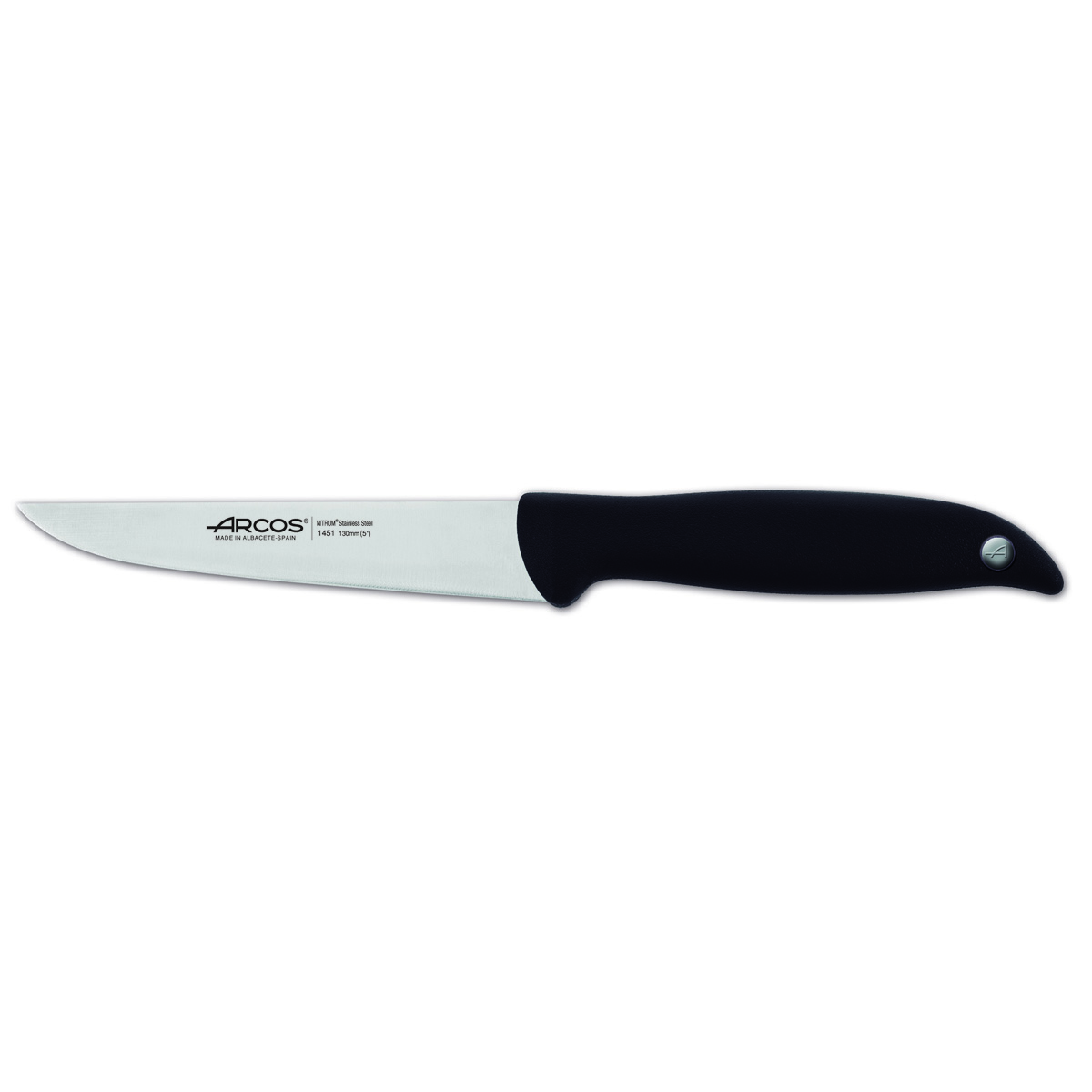 Arcos Küchenmesser Menorca 145100 In Edelstahl Nitrum Und Mango In Polypropylen Mit 13 Cm Klinge In Blisterverpackung.
