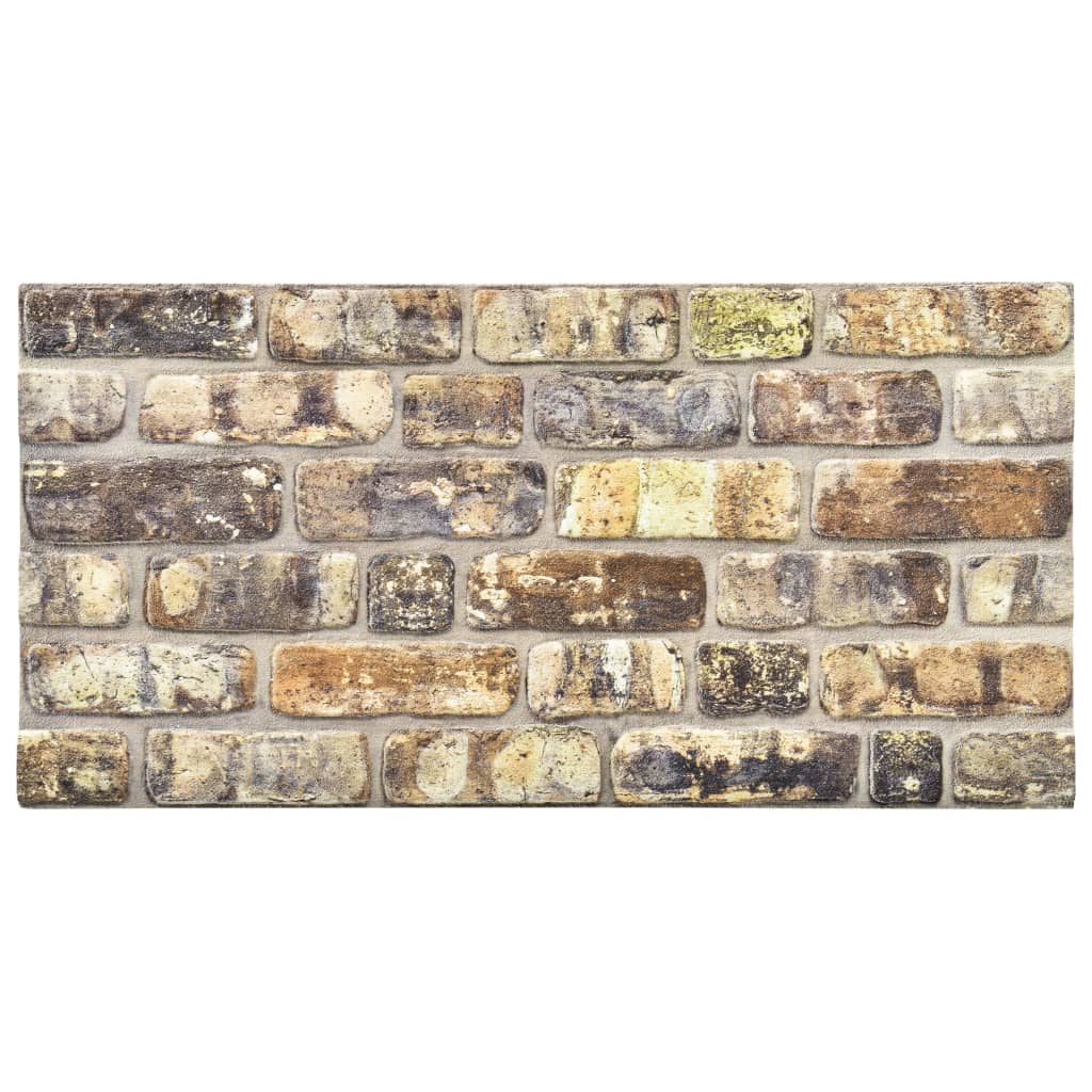 Vidaxl Mehrfarbig Wandpaneele 10 Pcs 100 X 50 Cm Eps-Schaum