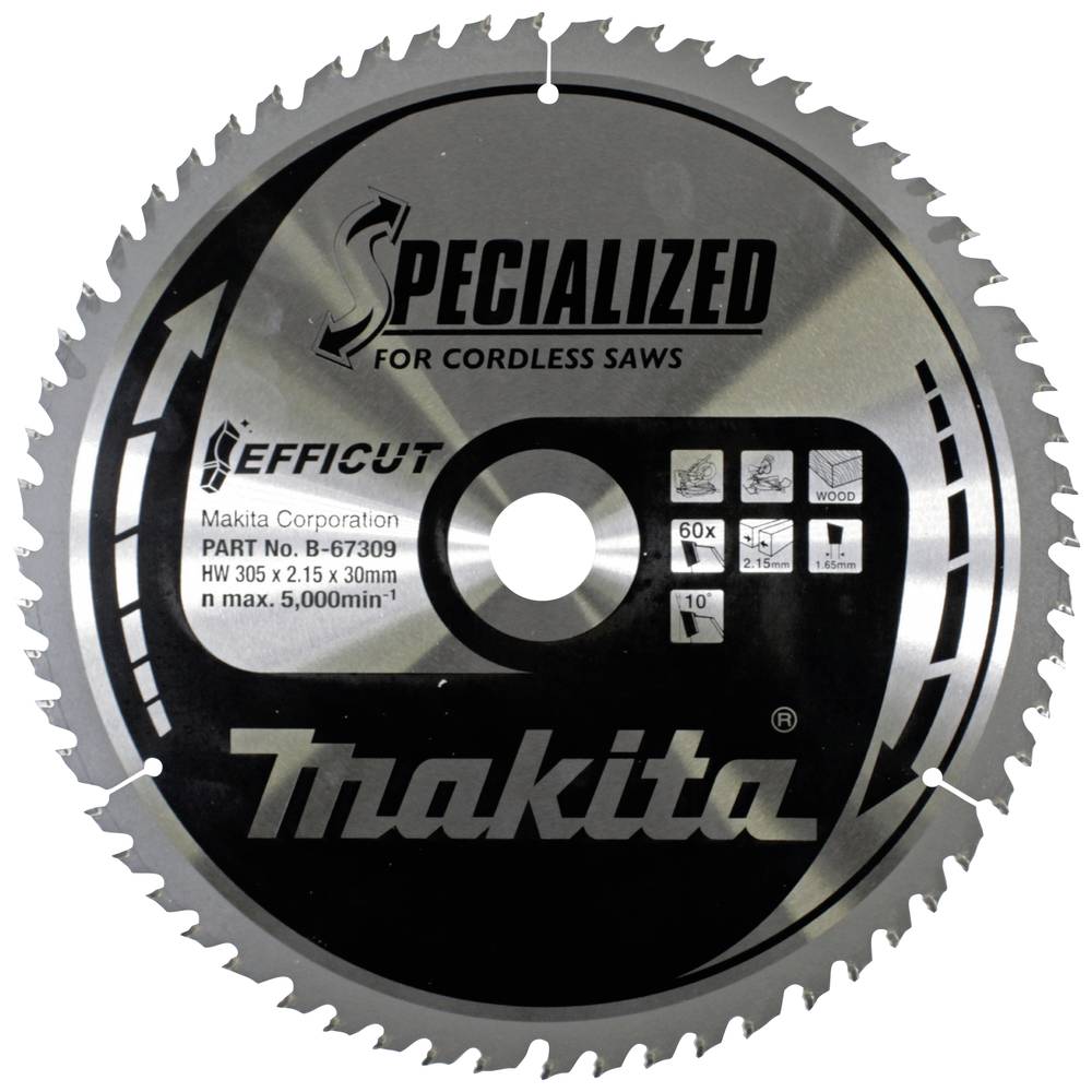 Efficut lame de scie à onglet 305x30 mm pour bois — photo de l’offre ManoMano