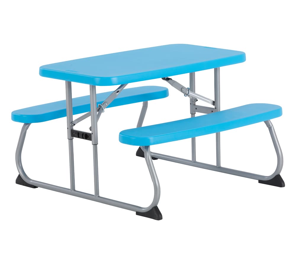 Lifetime - Kunststoff Tisch Für Kinder Blau 83x90x53 Cm