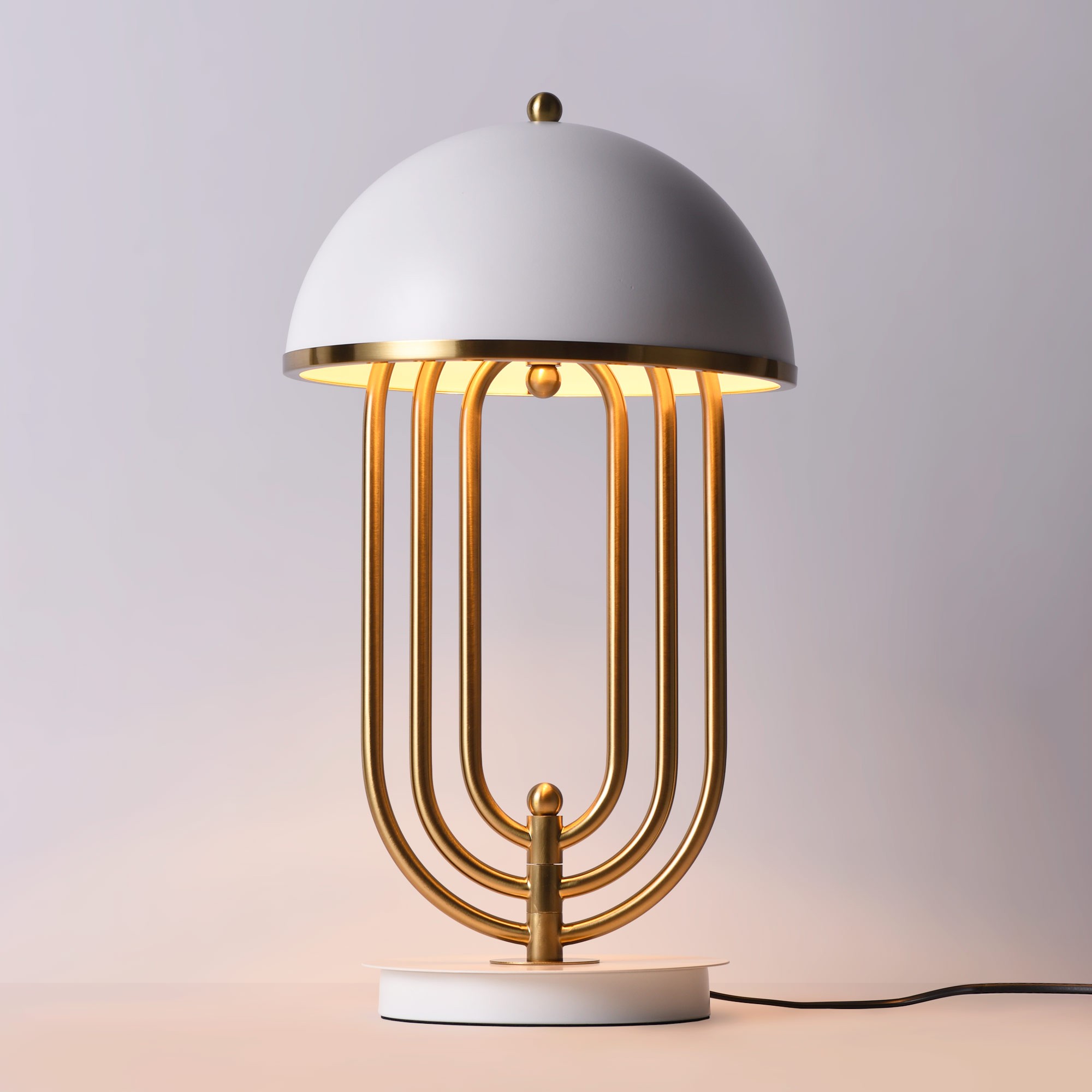 Barcelona Led - Lampe À Poser Design 'lindsay' - Blanc