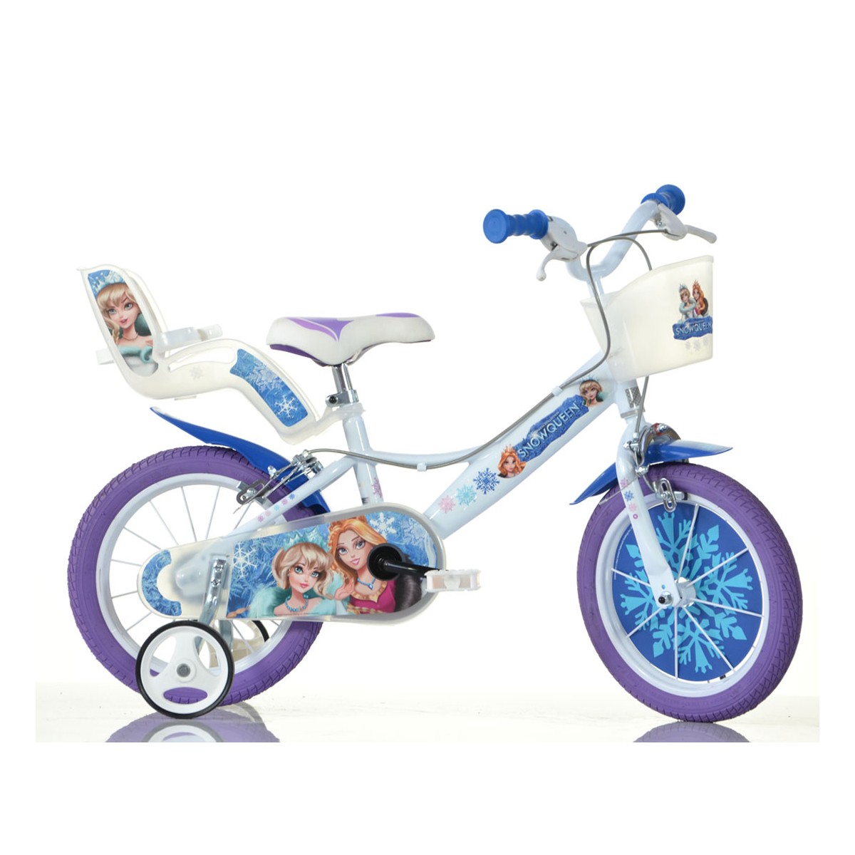 Mädchen Fahrrad Dino Fahrräder SNOW QUEEN