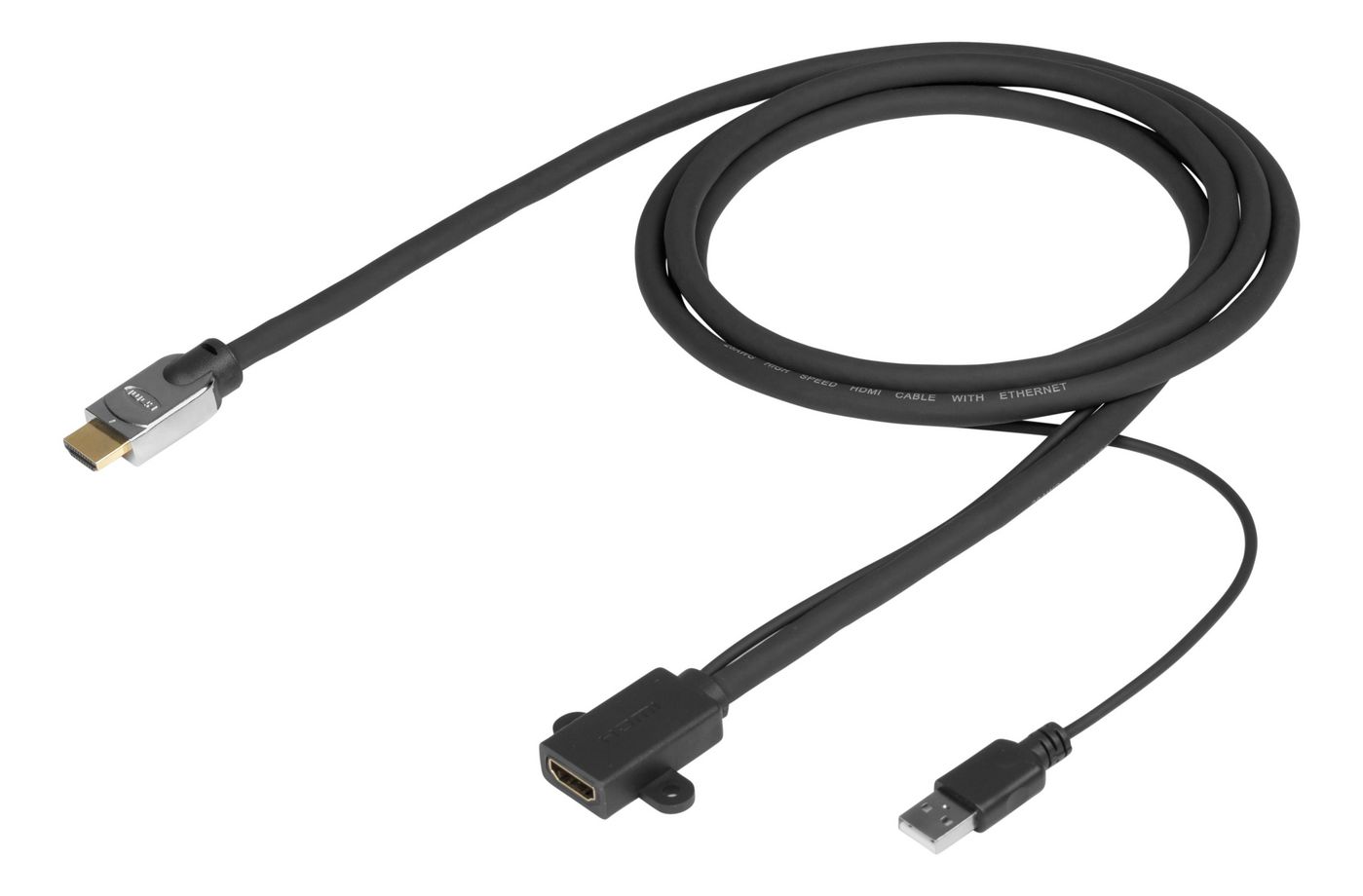 Vivolink Schwarz Pro Hdmi Stecker - Buchse Hdmi