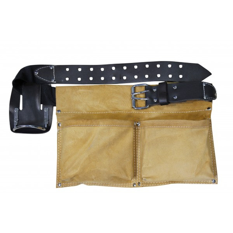 Pochette à outils de ceinture en tissu Oxford, ceinture réglable, plusieurs poches, pour marteau, lampe de poche et clés