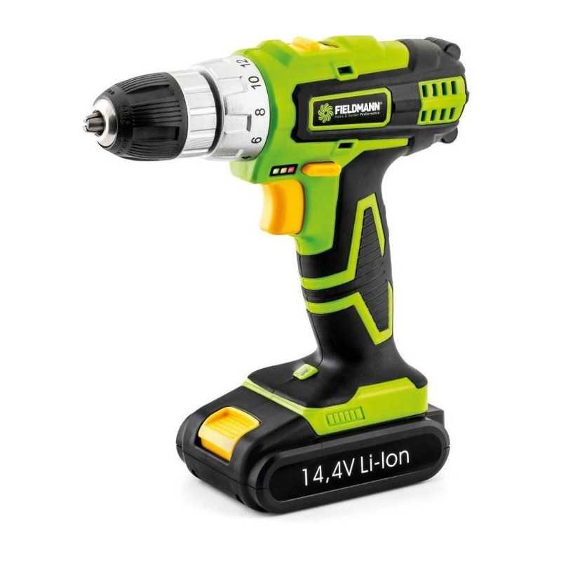 Fieldmann Schwarz/Grün Bohrmaschine + Akkuschrauber, Drill Fdv 10301-A 14.4 V 1 X 1.5 Ah Battery (Bohrmaschine) - Bild 6